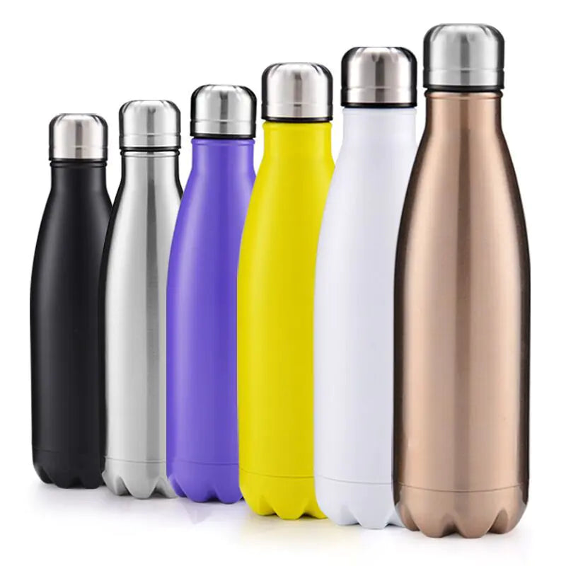 Colorful Cola Bottle, Insulated Water Cup, Stainless Steel