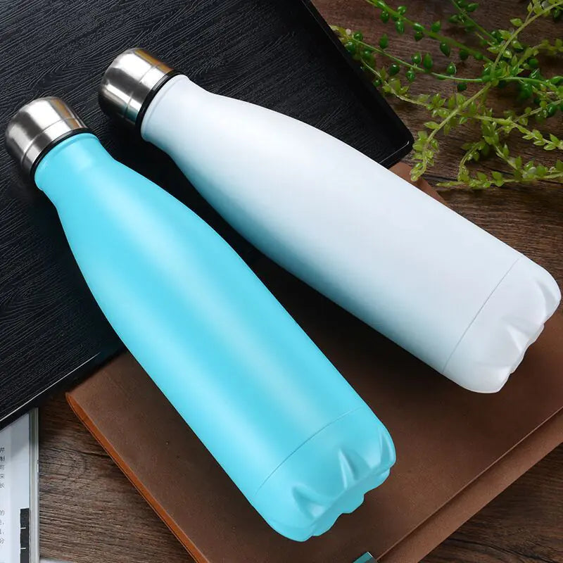 Colorful Cola Bottle, Insulated Water Cup, Stainless Steel